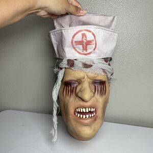 Spirit Miss Mercy Spinning Head Only Halloween Animatronic Prop Decoration